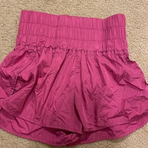 Pink free people shorts